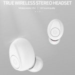 Wholesale True Wireless Stereo Headset Earbuds Airbuds TWS-W5 (White)